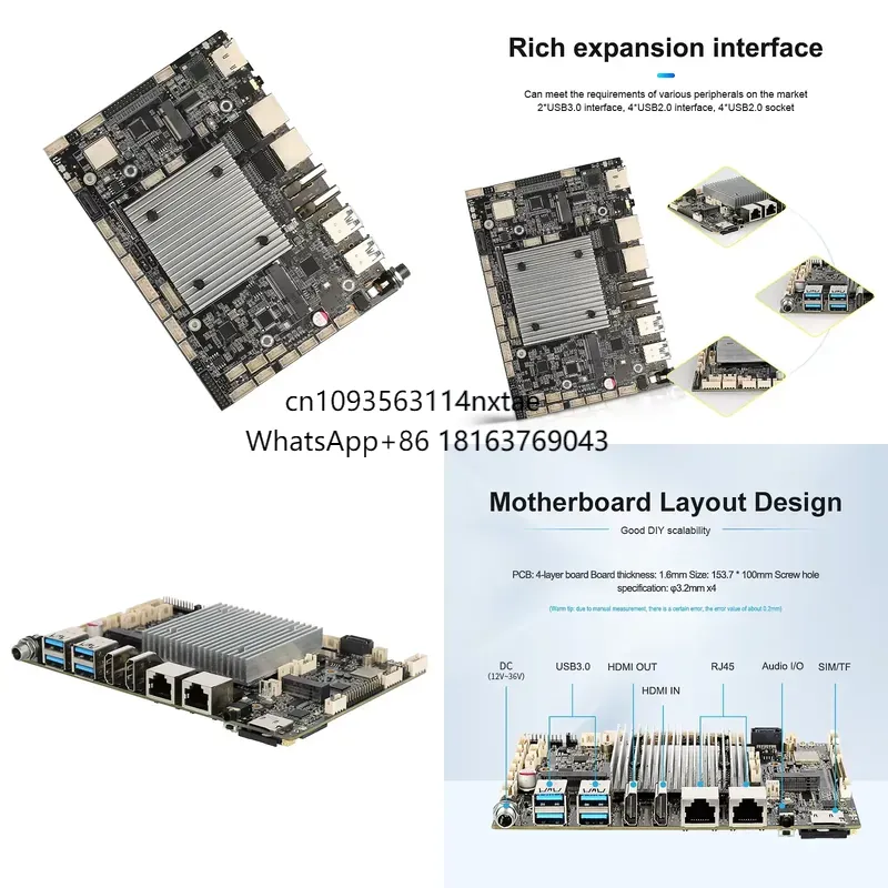 Rk3588 Mini Pc Board - 2026 ¡Oferta! Placa Base de Desarrollo