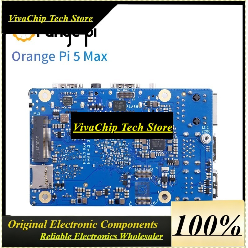 Orange Pi 5 Max Rk3588 - RoRuSOrangePi 5 Max 16GB con fuente