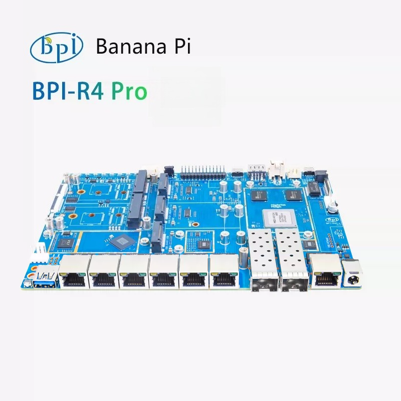 Bananapi Bpi R4 Wifi 7 - Banana Pi BPI-R4 Pro-4E, Placa de