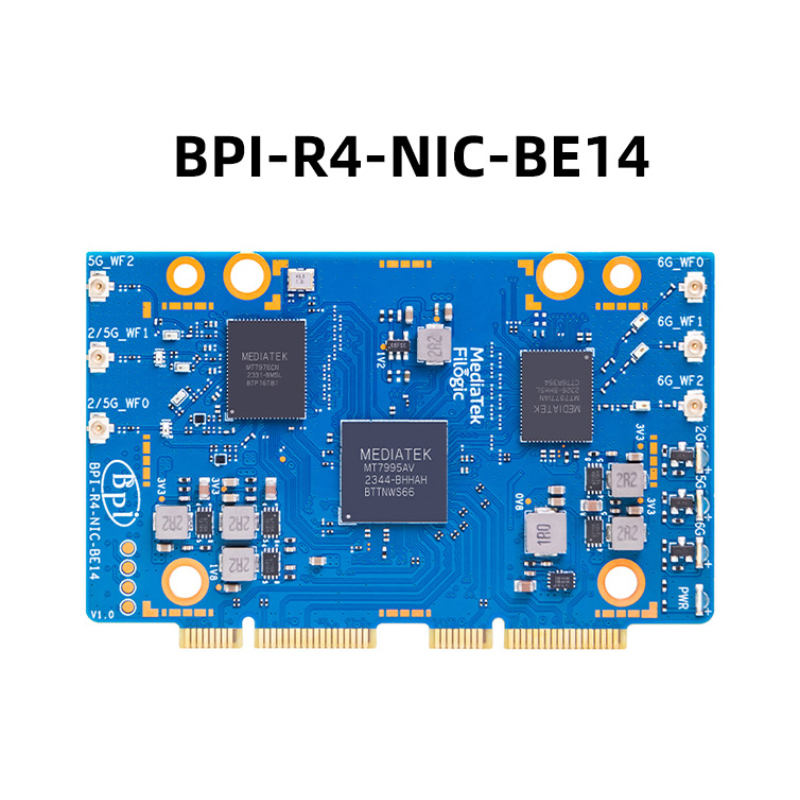 Bananapi Bpi R4 Wifi 7 - Placa de desarrollo Banana Pi, módulo