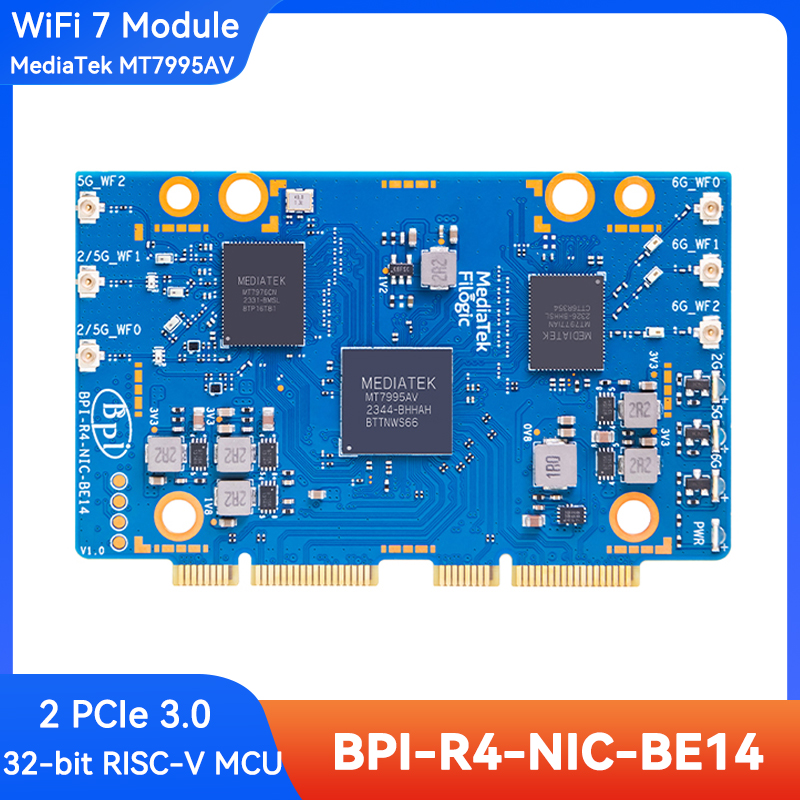 Módulo WiFi 7 Banana Pi BPI-R4 - Bananapi Bpi R4 Wifi 7 reseña y precio