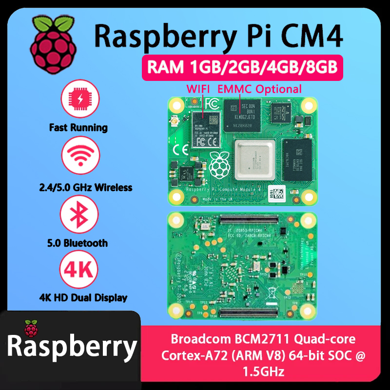 Raspberry Pi CM4 1GB/2GB/4GB/8 - Compute Module 4 32Gb Wifi reseña y precio