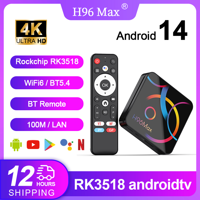 H96Max RK3518 Android 14 4K TV - Radxa Rock 5B 16Gb reseña y precio