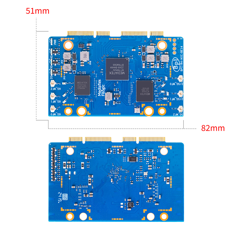 Módulo WiFi 7 Banana Pi BPI-R4 - Bananapi Bpi R4 Wifi 7 reseña y precio