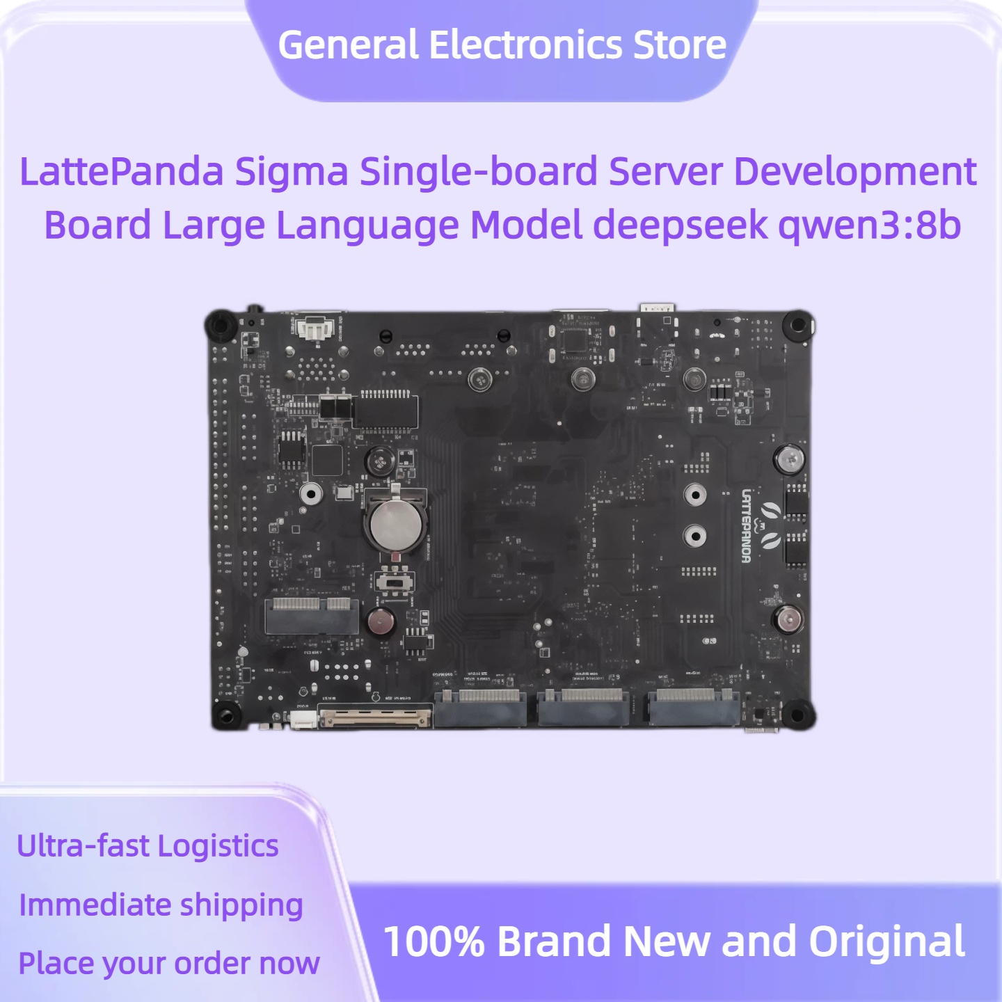 Placa de desarrollo de servido - Lattepanda Sigma 32Gb reseña y precio