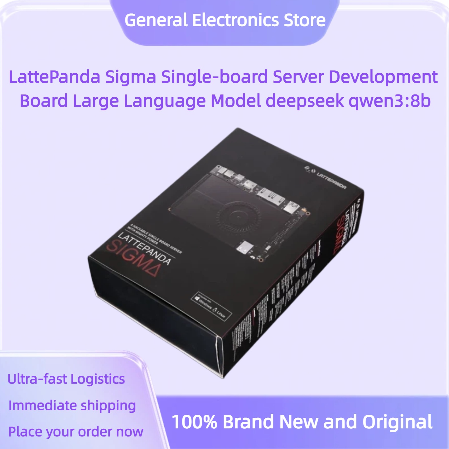 Placa de desarrollo de servido - Lattepanda Sigma 32Gb reseña y precio