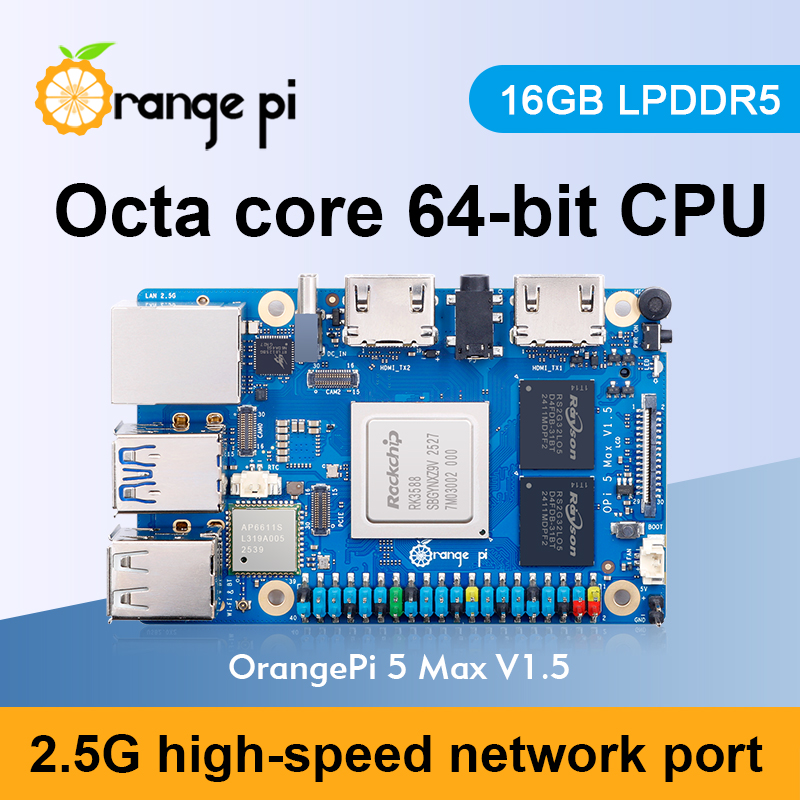 AvaCore Orange Pi 5 Max 16GB V - Orange Pi 5 Max Rk3588 reseña y precio