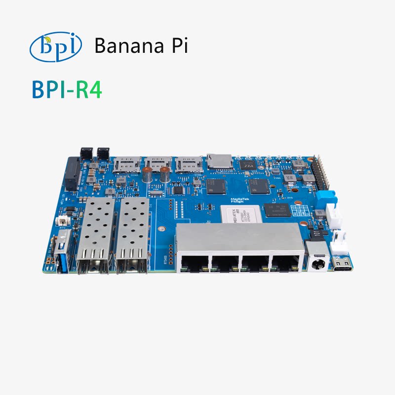 Banana Pi BPI-R4 Placa de Desa - Bananapi Bpi R4 Wifi 7 reseña y precio