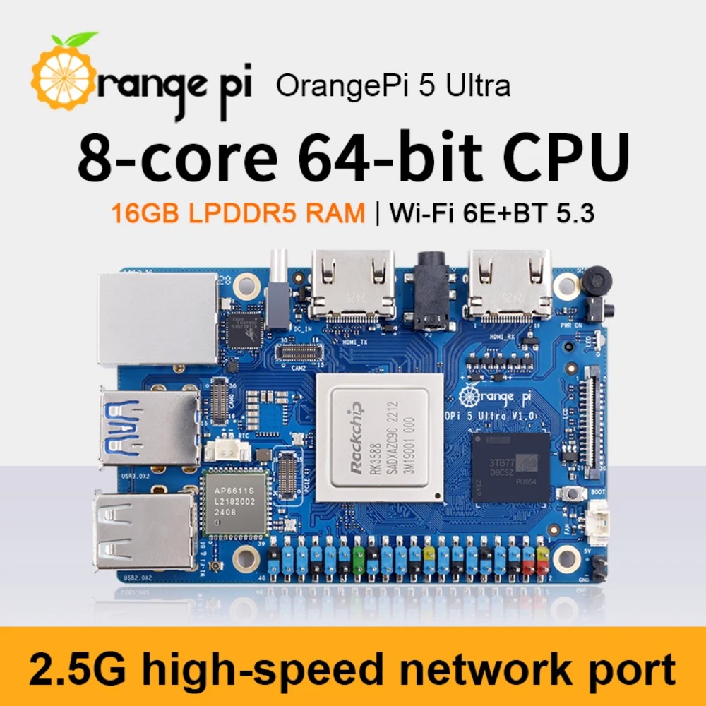 AvaCore Orange Pi 5 Ultra, 16  - Rk3588 Mini Pc Board reseña y precio