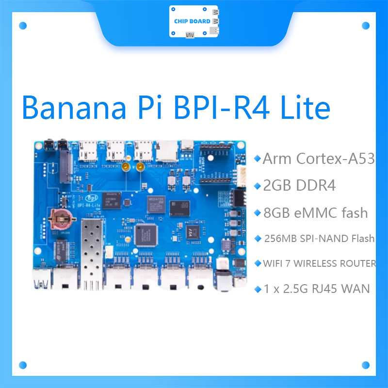 Banana Pi BPI-R4 Lite cuenta c - Bananapi Bpi R4 Wifi 7 reseña y precio