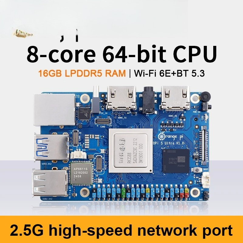 Pi 5 Ultra 16g Ram Rk3588 Ddr5 - Rk3588 Mini Pc Board reseña y precio
