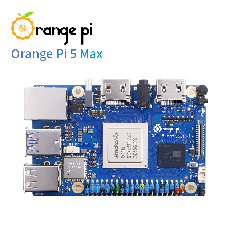 Naranja Pi 5 Max LPDDR5 Rockch - Orange Pi 5 Max Rk3588 reseña y precio
